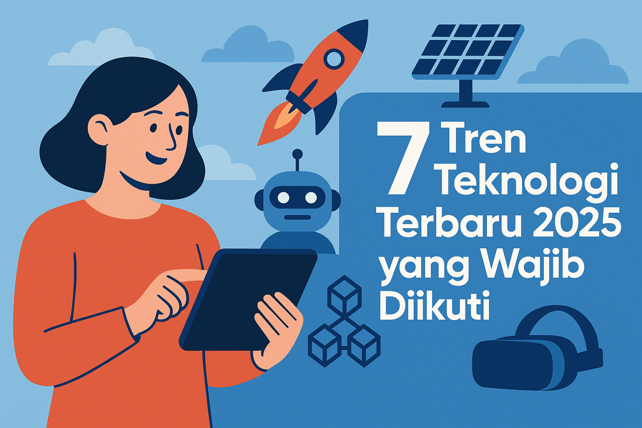 7 Tren Teknologi Terbaru 2025 yang Wajib Diikuti