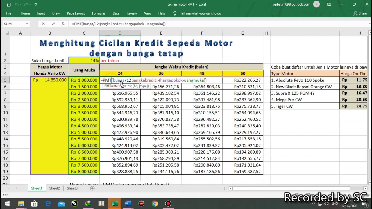 Apa Yang Dimaksud Dengan Cicilan Tetap Pada Pinjaman